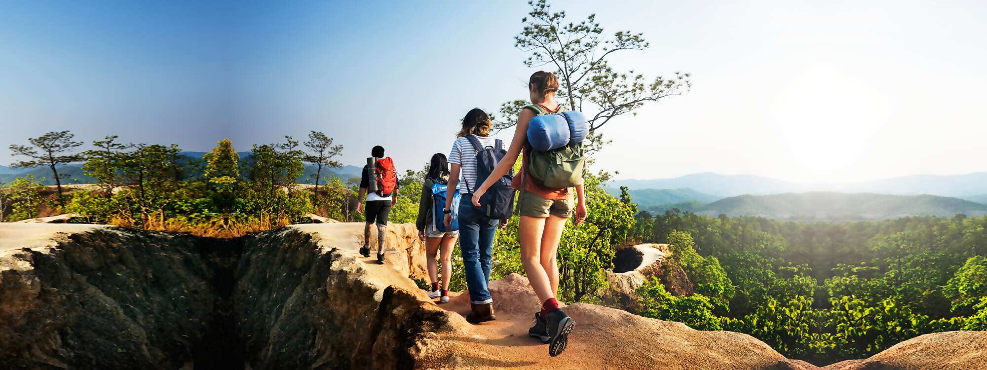 Aktivurlaub in den Bergen