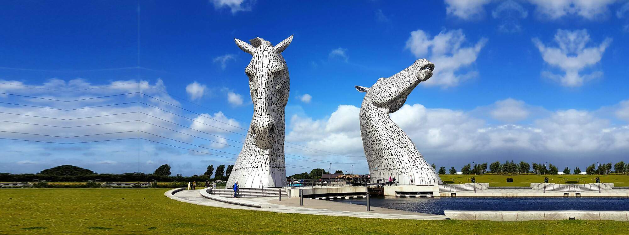 Kelpies Falkirk Schottland