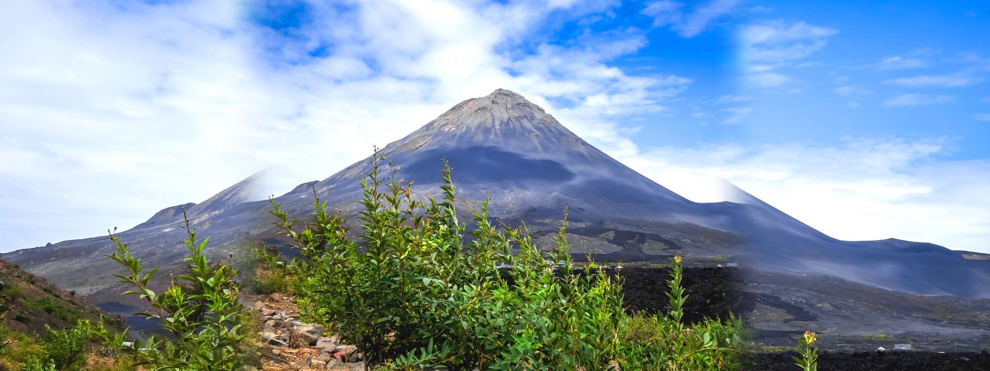 Pico do Fogo - der Feuer-Gipfel (2829 m) - Insel Fogo Kap Verden